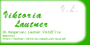 viktoria lautner business card